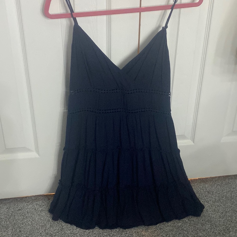 Navy Blue Mini sun dress